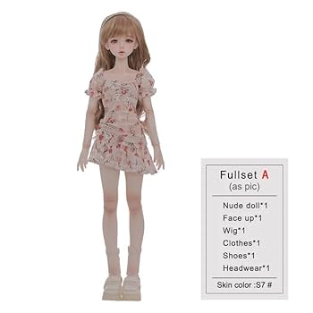 Amazon | Oueneifs 1/4パール BJD 人形 樹脂製 おもちゃ 15歳